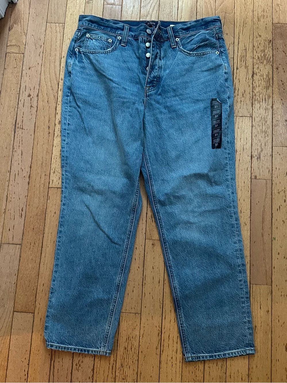 J.Crew High-Rise Straight Premium Edition Jeans